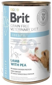 BRIT GF Veterinary Diets Dog Obesity 400g - karma mokra dla psa