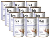 BRIT GF Veterinary Diets Dog Gastrointestinal 12x400g- -karma mokra dla psa