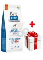 BRIT CARE Dog Hypoallergenic Adult Large Breed Lamb 12kg + NIESPODZIANKA DLA PSA