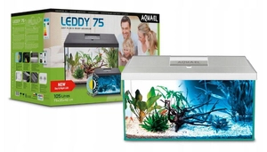AQUAEL Leddy 75 Day&Night - zestaw akwariowy 2.0 biały