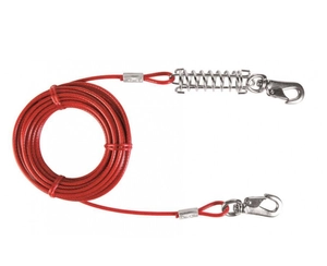 TRIXIE Linka stalowa z amortyzatorem 5m