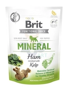 BRIT CARE DOG FUNCTIONAL SNACK MINERAL HAM PUPPY 150g