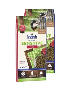 Bosch Sensitive Lamb & Rice, jagnięcina i ryż (nowa receptura) 2x15kg
