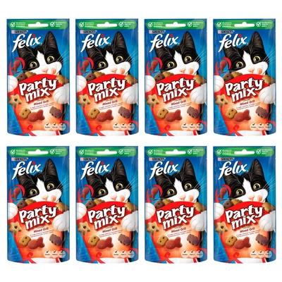 Felix Party Mix Mixed Grill 8x60g