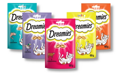 DREAMIES mix smaków 5x60g