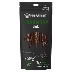 PAKA ZWIERZAKA- Kabanosy z dzika 3 szt (80g) - PRODUKT GRATISOWY !!!!