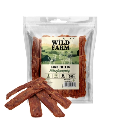WILD FARM filet z jagnięciny 500g przysmak dla psa