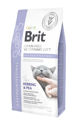 Brit gf veterinary diets cat Gastrointestinal 4,1kg / Opakowanie uszkodzone (1356) !!!