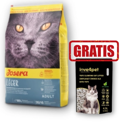 JOSERA Leger 10kg + Żwirek GRATIS!!