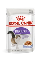 ROYAL CANIN  Sterilised 12x85g karma mokra w sosie dla kotów dorosłych, sterylizowanych