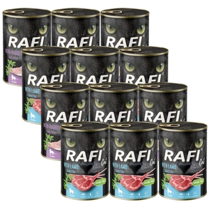 RAFI Cat Adult Sterilised Mix Smaków 12x400g