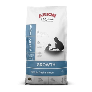 ARION Original Growth Salmon/Fish Puppy Medium 2kg opakowanie uszkodzone (4414)