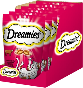 DREAMIES 6x60g - przysmak dla kota z wyśmienitą wołowiną