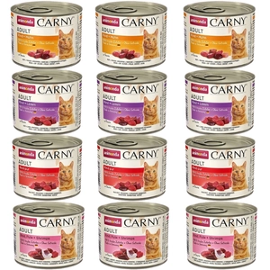 ANIMONDA Cat Carny Adult smak Mix Smaków 12x200g