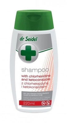 Dr Seidel Szampon z chlorheksydyną i ketokonazolem 220ml