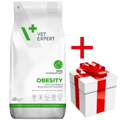 VETEXPERT Veterinary Diet Dog Obesity 12kg niespodzianka dla psa GRATIS!!!