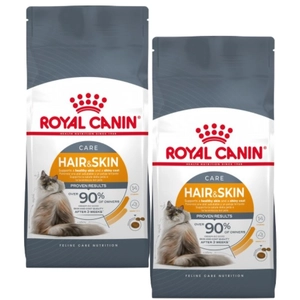 ROYAL CANIN Hair&Skin Care 2x2kg karma sucha dla kotów dorosłych, lśniąca sierść i zdrowa skóra