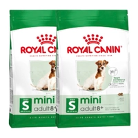 ROYAL CANIN Mini Adult 8+ 2x8kg karma sucha dla psów starszych od 8 do 12 roku życia, ras małych