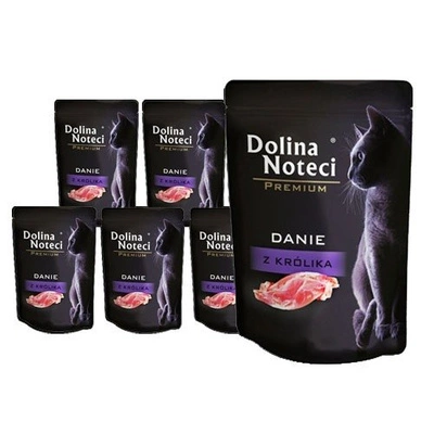 Dolina Noteci Premium  danie z królika  – dla kotów dorosłych 10x85g