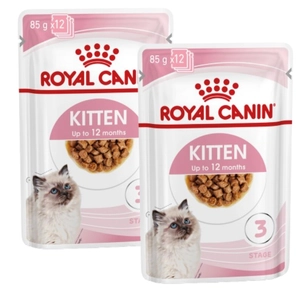 ROYAL CANIN Kitten 24x85g saszetka (Sos)