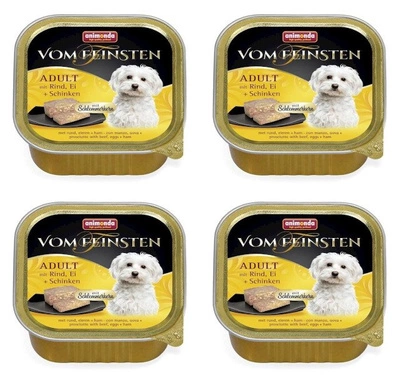 ANIMONDA Dog Vom Feinsten Adult Wołowina, Jaja Szynka 22x150g