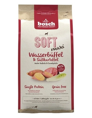Bosch Soft Maxi Bawół Wodny & Bataty 12,5kg / Opakowanie uszkodzone (296) !!!