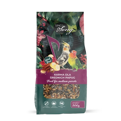 SING&SONG karma dla średnich papug 500g