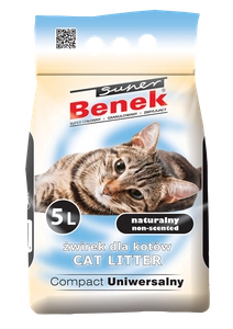 SUPER BENEK Żwirek Uniwersalny Compact 5l