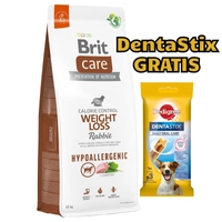 BRIT CARE Dog Hypoallergenic  Weight Loss Rabbit 12kg