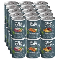 WILD FARM Superfood Mix Smaków 30x400g bezzbożowa karma dla psa