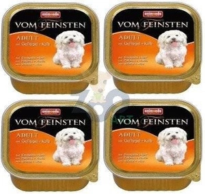 ANIMONDA Dog Vom Feinsten Adult smak: drób i cielęcina 6 x 150g