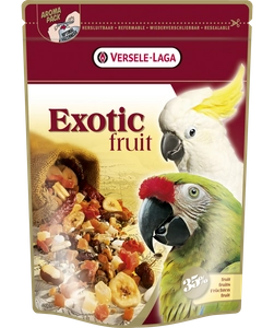 VERSELE-LAGA Exotic Fruit pokarm z owocami dla dużych papug 750g