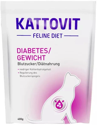 Kattovit Diabetes 400g karma sucha