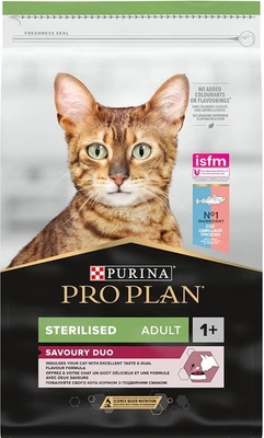 PURINA Pro Plan Cat Sterilised Dorsz i Pstrąg 10kg