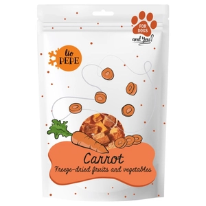 PAKA ZWIERZAKA - Przysmak Lio PEPE Carrot (marchewka) 25g