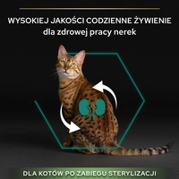 PRO PLAN Sterilised Renal Karma dla kotów bogata w królika 10 kg  / Opakowanie uszkodzone (2590, 3095) !!!