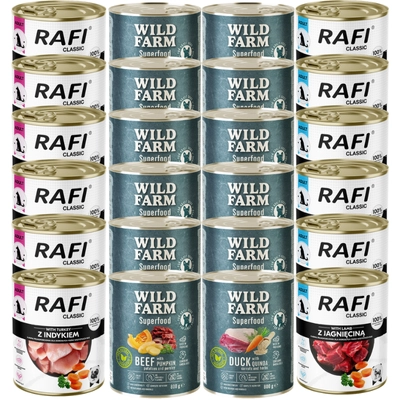 DOLINA NOTECI / WILD FARM Mix Smaków 24x800g