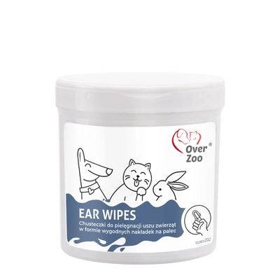 OVER ZOO Ear Wipes chusteczki do pielęgancji uszu 50szt