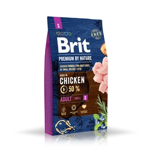 BRIT Premium By Nature Adult S 8kg opakowanie uszkodzone (1785)