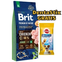 BRIT Premium By Nature Junior XL 15kg / Opakowanie uszkodzone (4751) !!!
