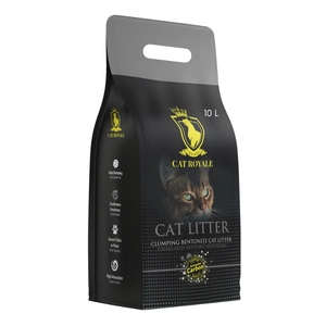 Cat Royale Activated Carbon żwirek bentonitowy 10l - 7,7kg \ Opakowanie uszkodzone (2918) !!!