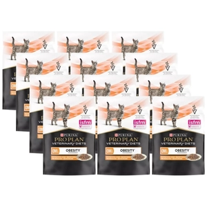 PRO PLAN Veterinary Diets OM St/Ox Obesity Management Karma dla kotów z kurczakiem 12x85g