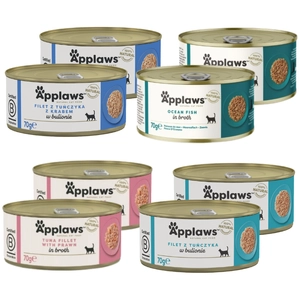 Applaws Cat Mix - Smaki morskie (8x70g)