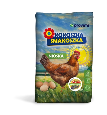 Kokoszka Smakoszka Nioska z pomidorem i lucerną 25kg