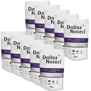 Dolina Noteci Premium Królik z żurawiną 10x500g