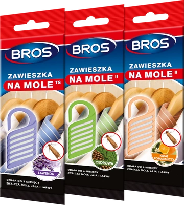 BROS - zawieszka na mole lawendowa