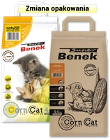 SUPER BENEK Żwirek kukurydziany Corn zapach Naturalny 7L -4,4 kg / Opakowanie uszkodzone (2267) !!!