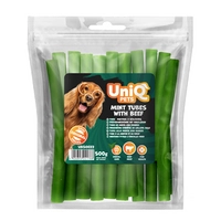 UNIQ PETS dog snacks 500g tuba miętowa z wołowiną