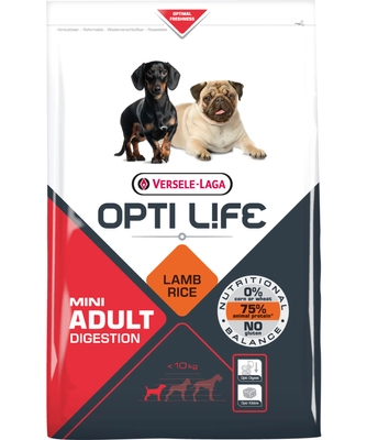 VERSELE-LAGA Opti Life Adult Digestion Mini 7,5kg/Opakowanie uszkodzone (1994) !!!