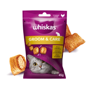 WHISKAS Zdrowy Blask 45g - przysmak dla kota, z kurczakiem
